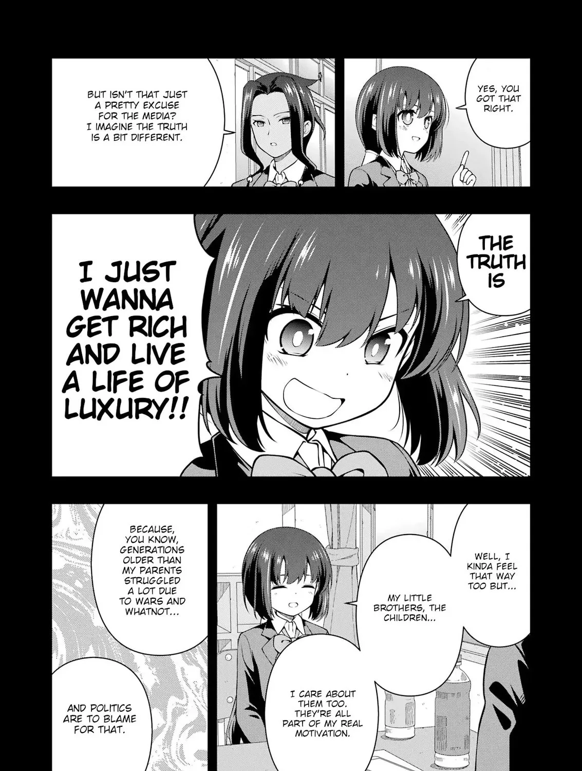Saki Chapter 290 page 3 - 
