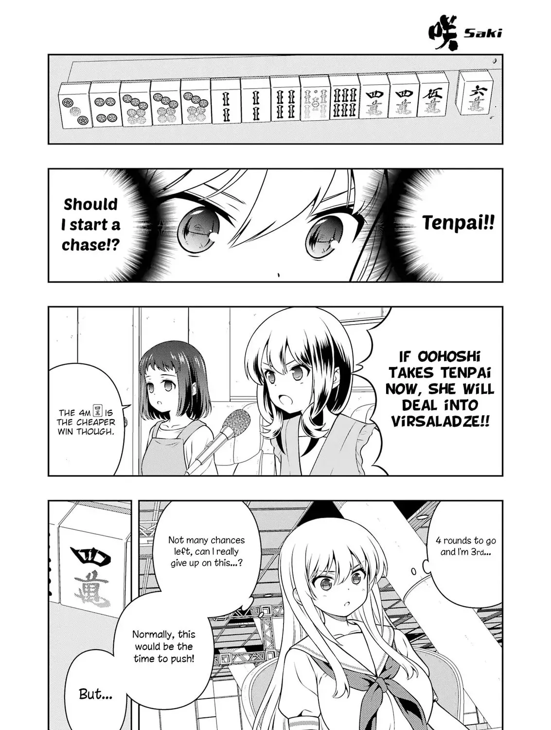 Saki Chapter 290 page 27 - 