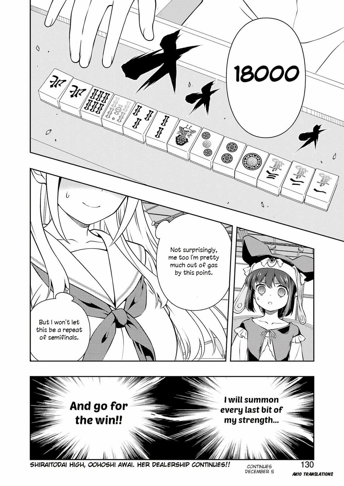 Saki Chapter 293 page 15 - 