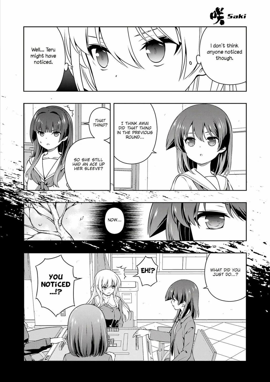 Saki Chapter 293 page 8 - 