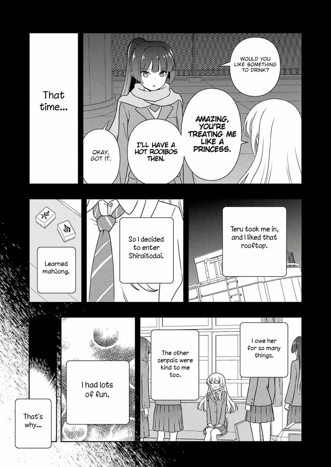 Saki Chapter 295 page 13 - 