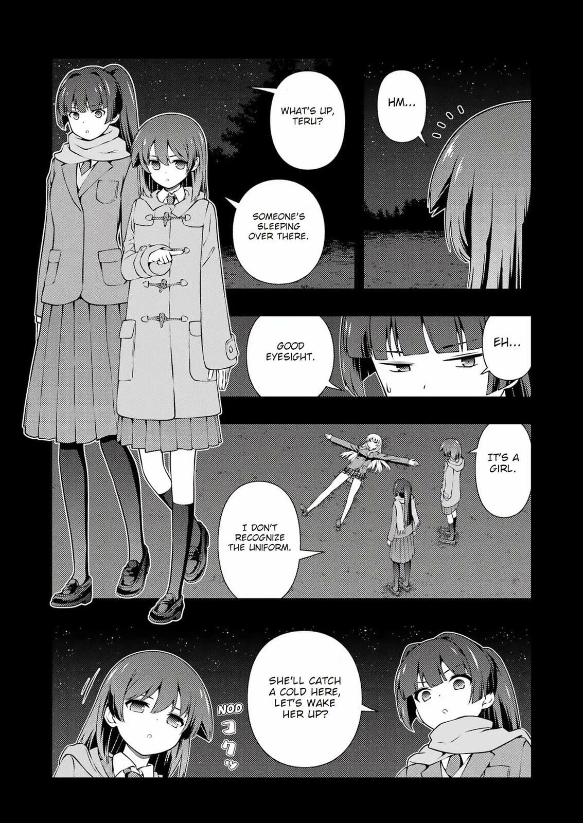 Saki Chapter 295 page 9 - 