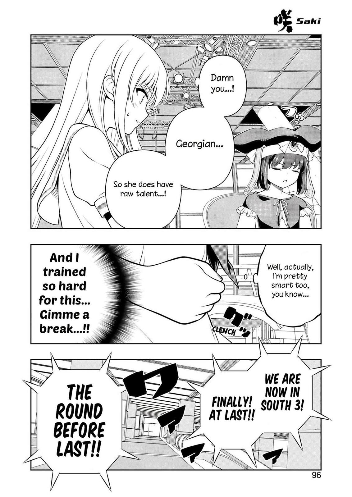 Saki Chapter 299 page 13 - 