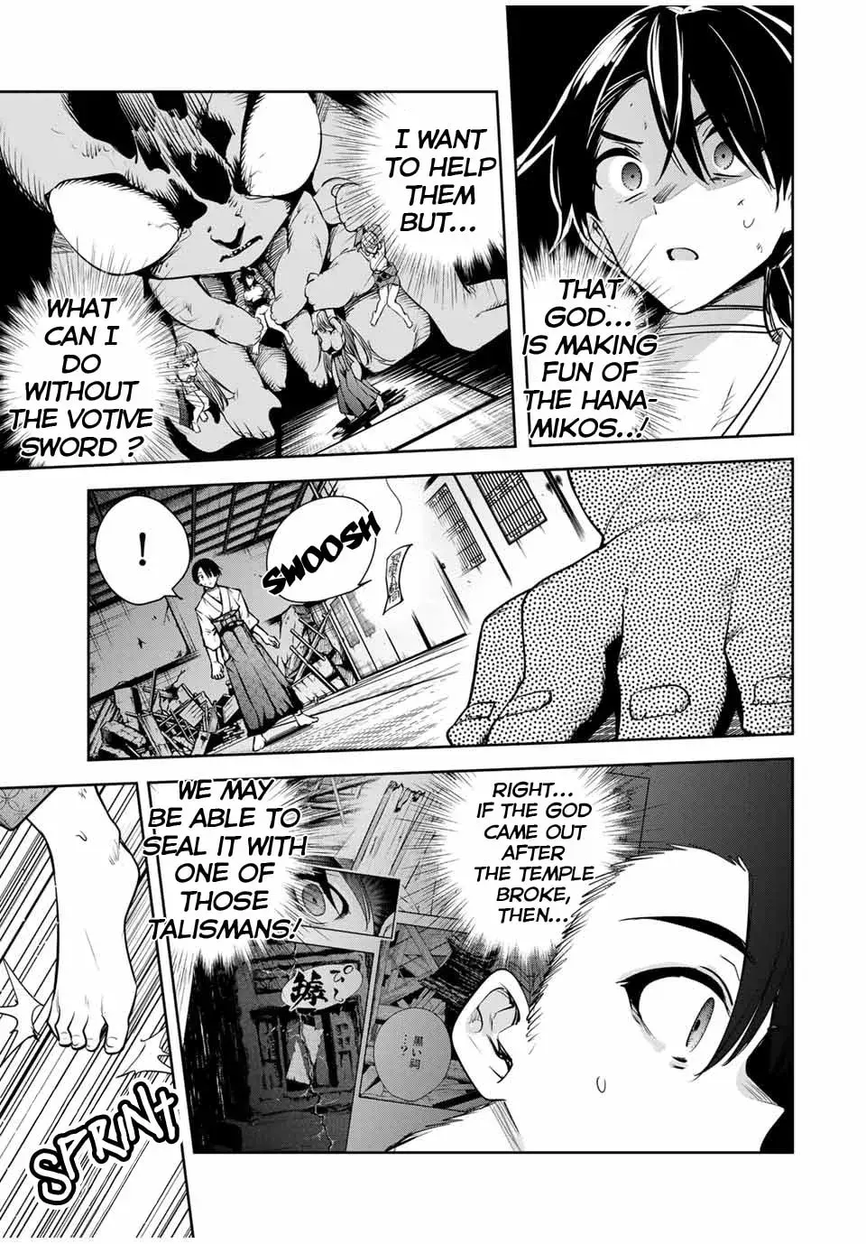 Sakigake no Hana Miko Chapter 1.2 page 16 - 