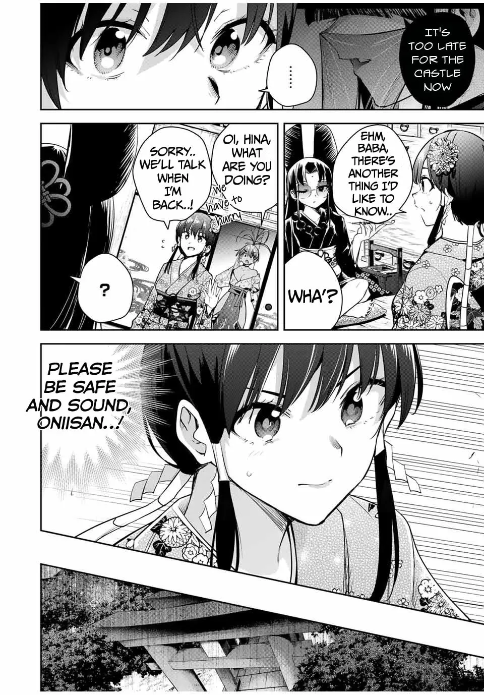 Sakigake no Hana Miko Chapter 1.5 page 13 - 