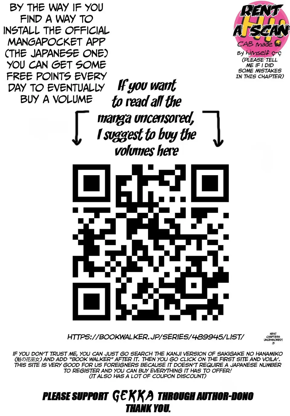 Sakigake no Hana Miko Chapter 1.6 page 19 - 