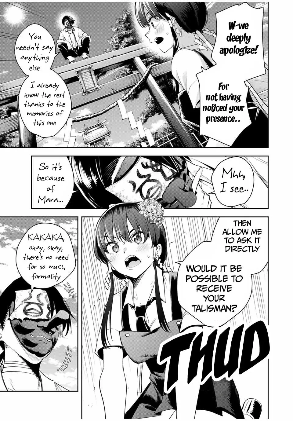 Sakigake no Hana Miko Chapter 1.7 page 14 - 