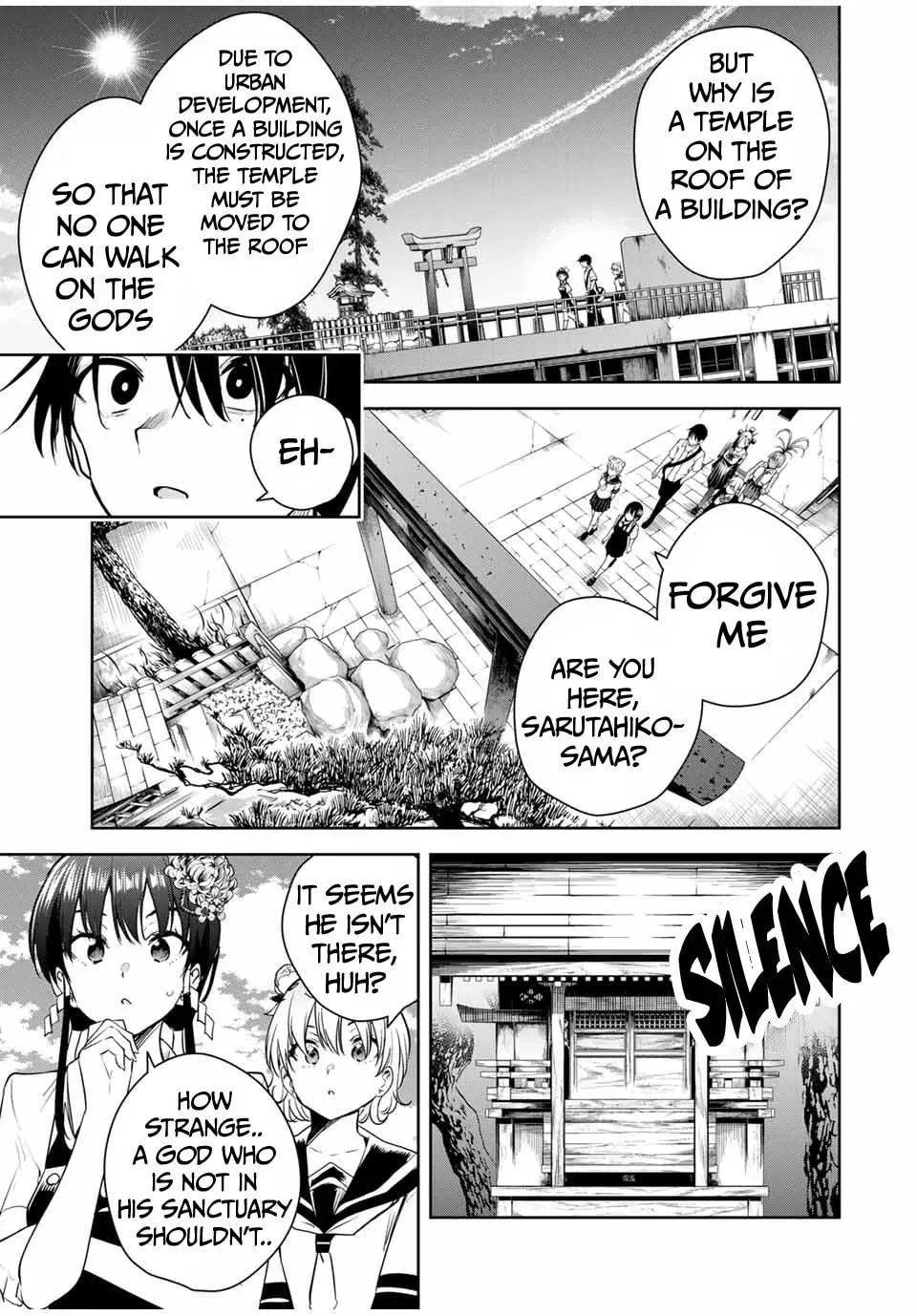 Sakigake no Hana Miko Chapter 1.7 page 10 - 