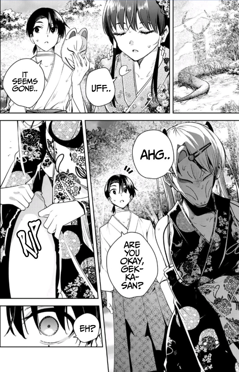 Sakigake no Hana Miko Chapter 49 page 5 - 