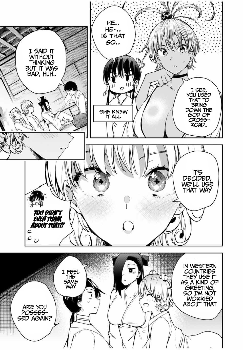 Sakigake no Hana Miko Chapter 53 page 8 - 