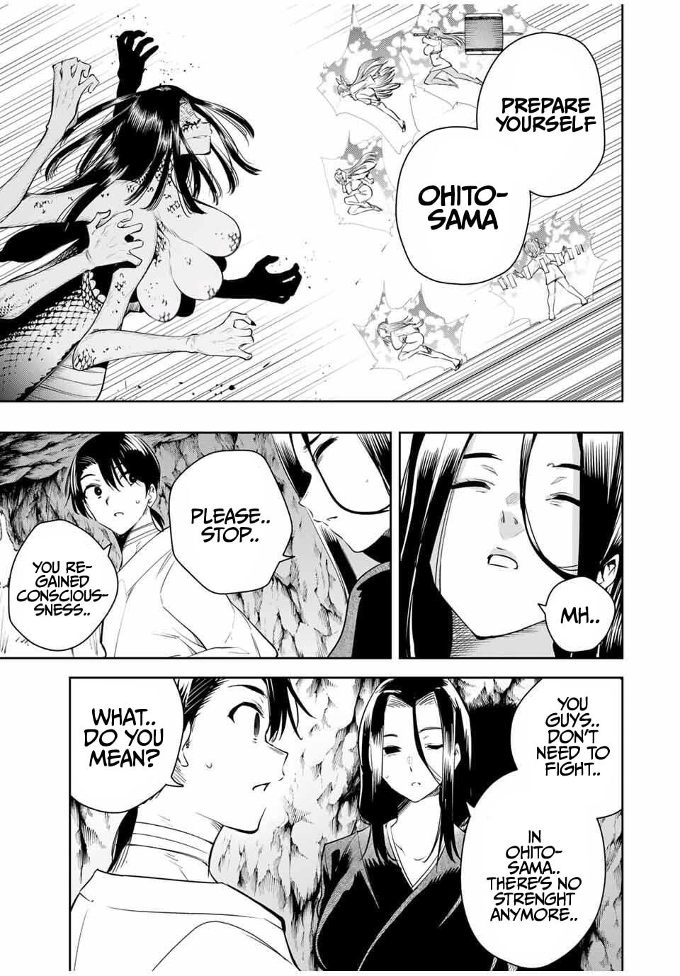 Sakigake no Hana Miko Chapter 55 page 10 - 