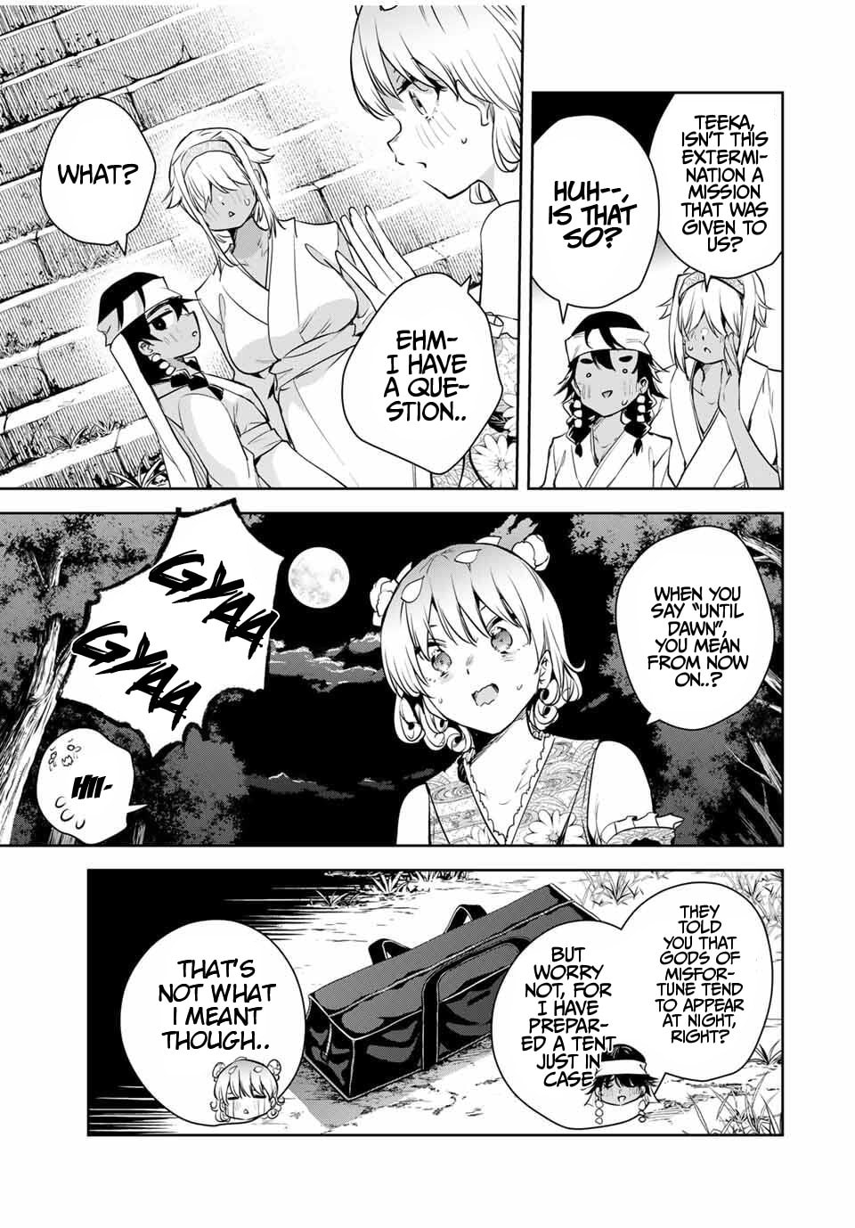 Sakigake no Hana Miko Chapter 61 page 8 - 