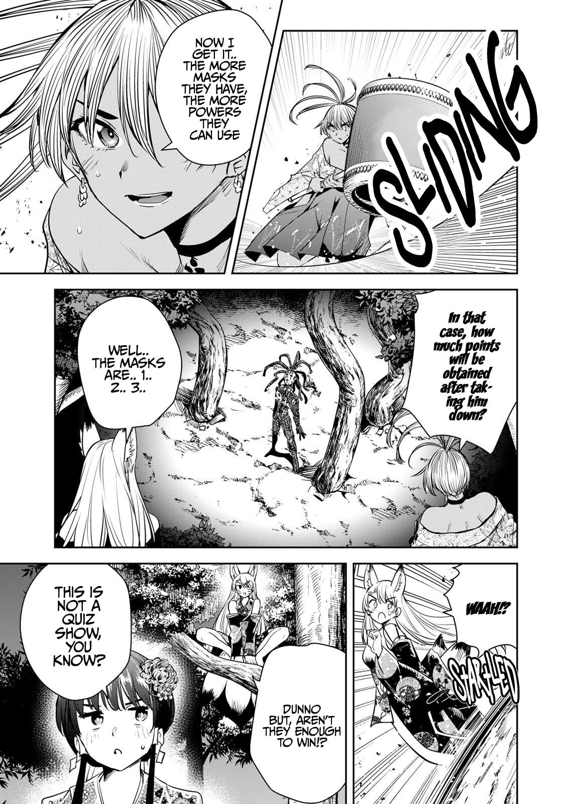 Sakigake no Hana Miko Chapter 64 page 8 - 