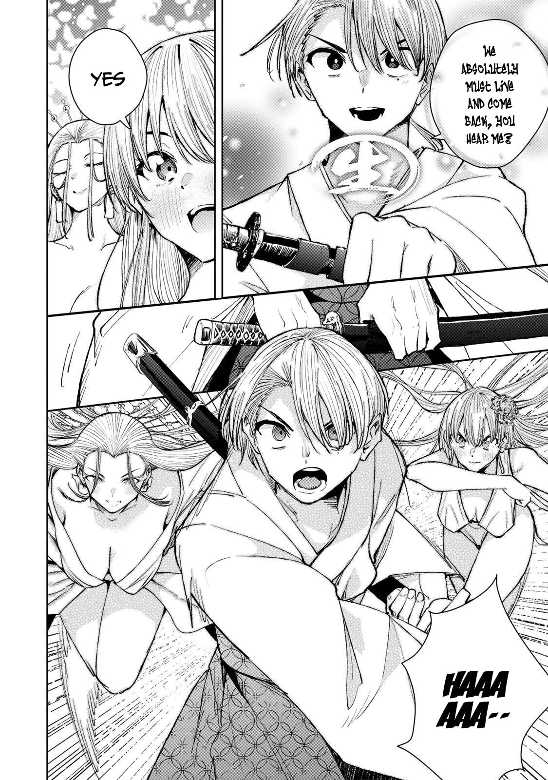 Sakigake no Hana Miko Chapter 77 page 19 - 