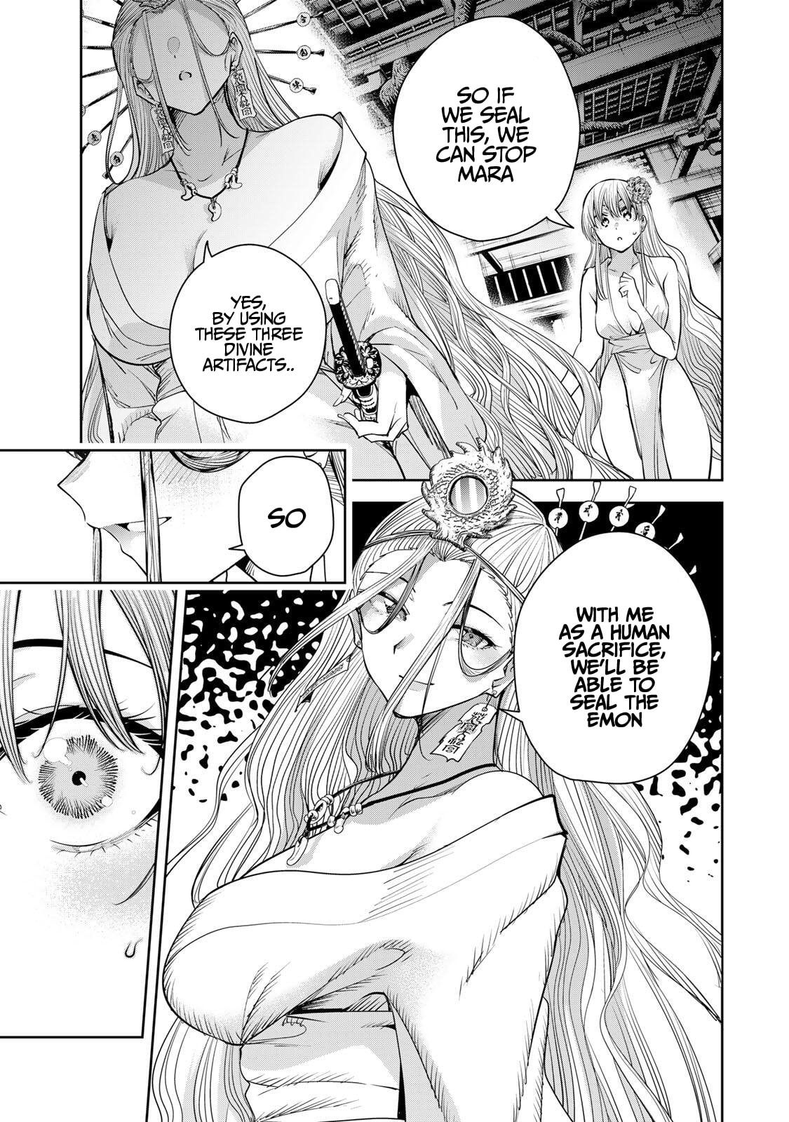 Sakigake no Hana Miko Chapter 77 page 10 - 