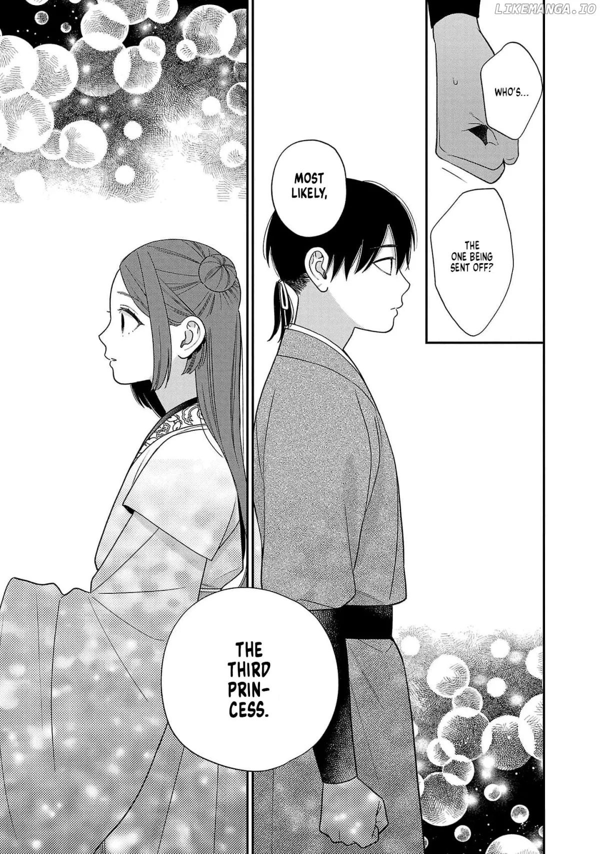 Sakikaeri-hime no Homura Uta  Suterareta Hana wa Fukushuu ni Mau Chapter 1 page 34 - 