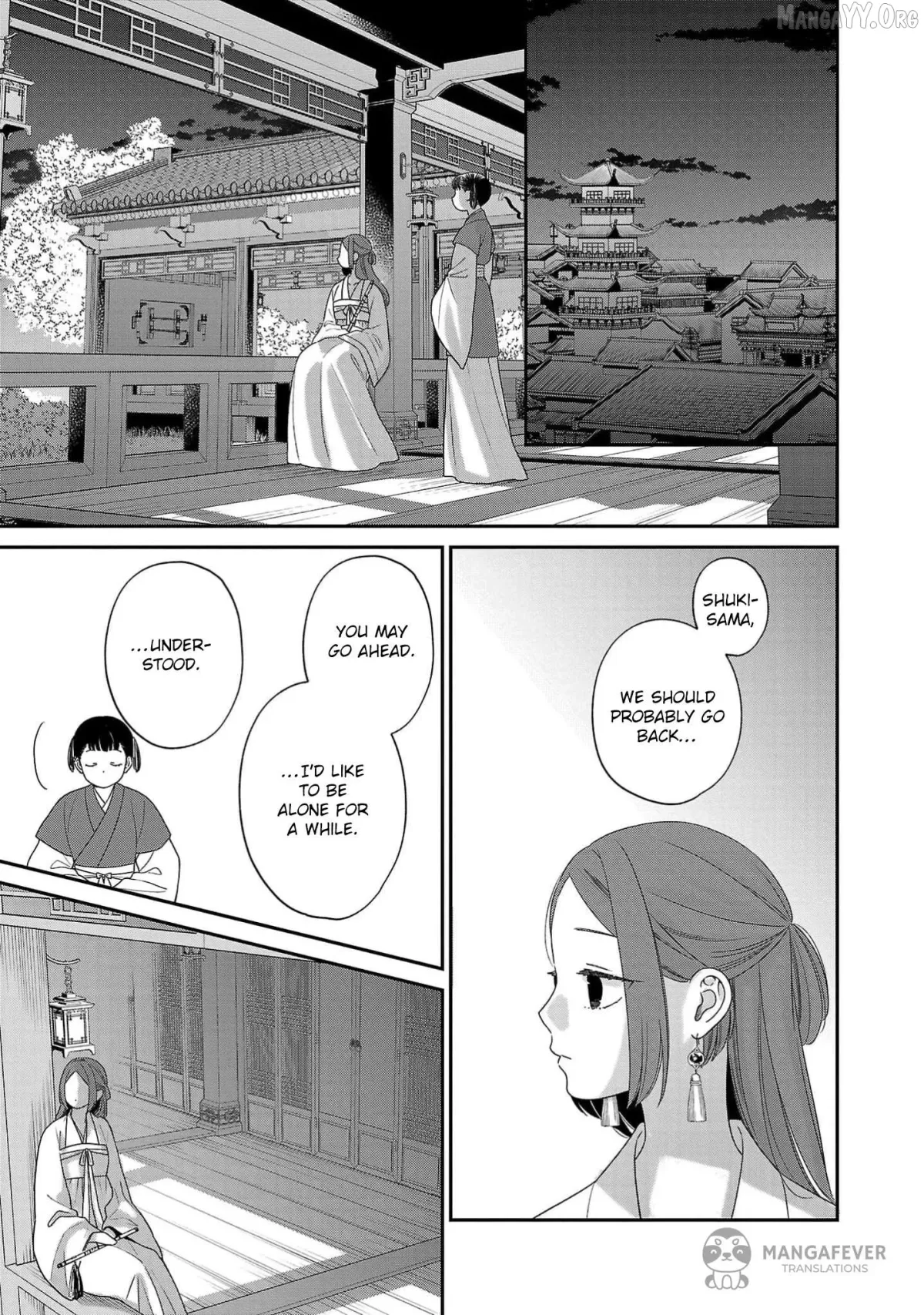 Sakikaeri-hime no Homura Uta  Suterareta Hana wa Fukushuu ni Mau Chapter 2 page 34 - 
