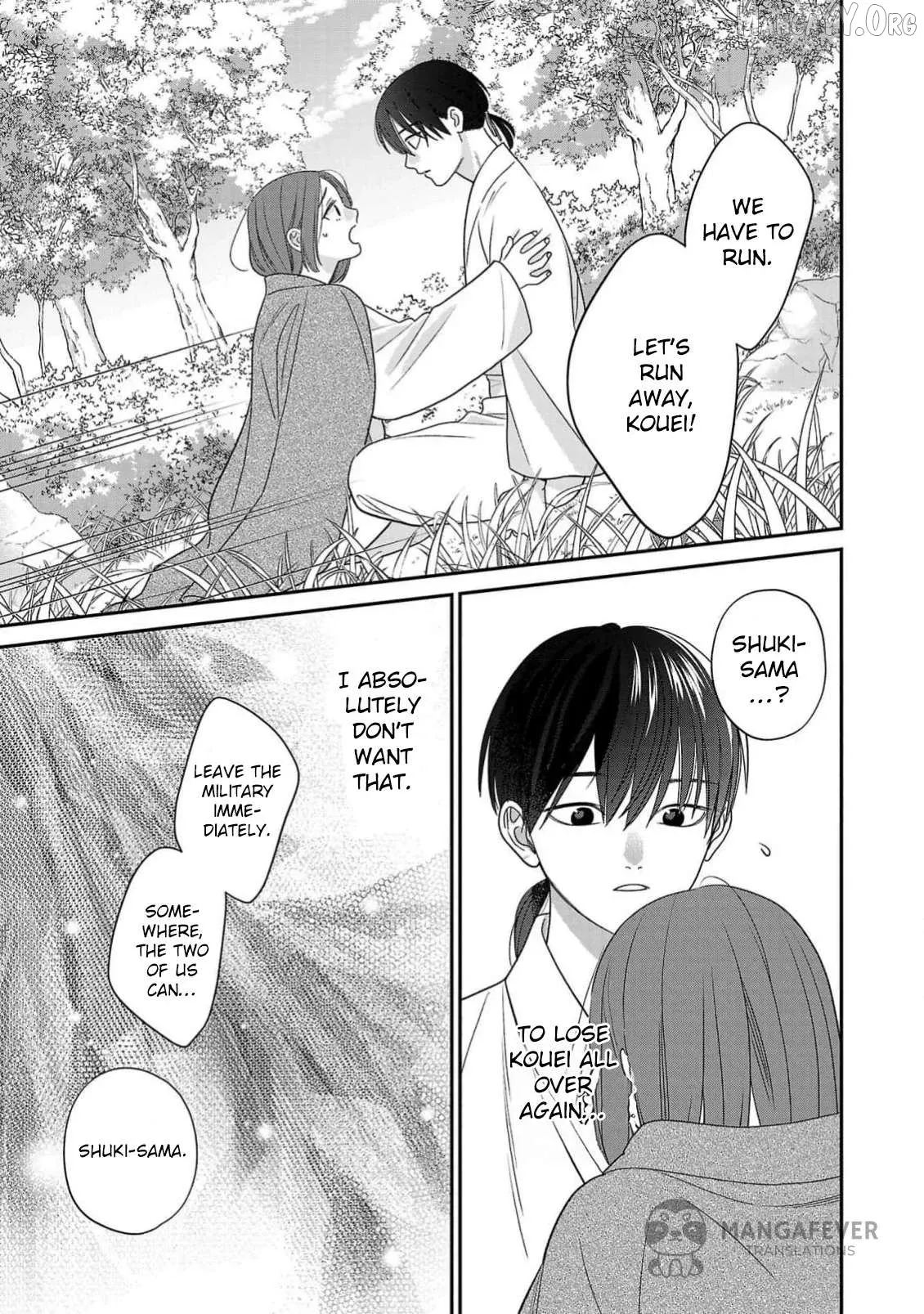 Sakikaeri-hime no Homura Uta  Suterareta Hana wa Fukushuu ni Mau Chapter 4 page 12 - 