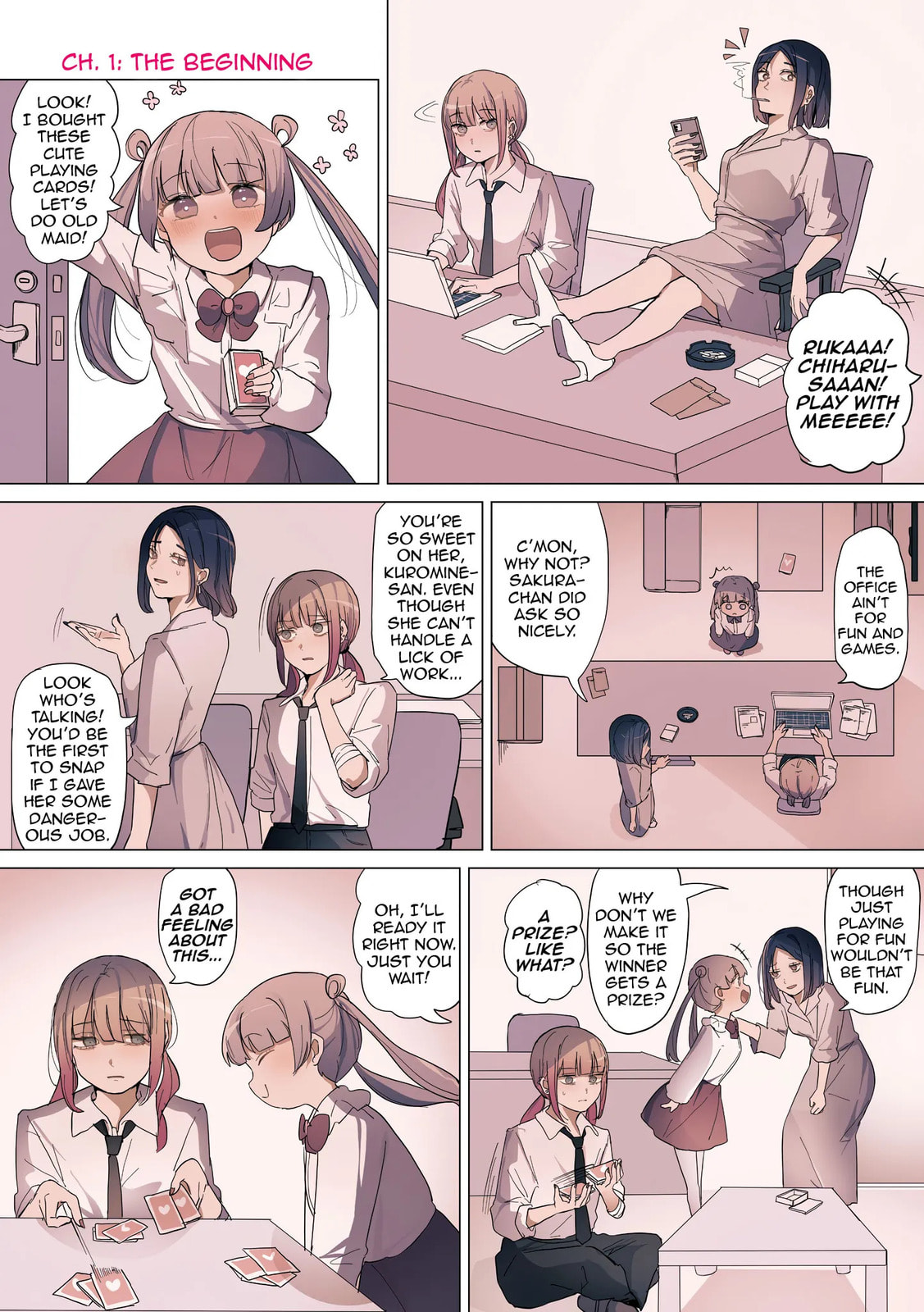 Sakura no Sekai Chapter 1 page 1 - 