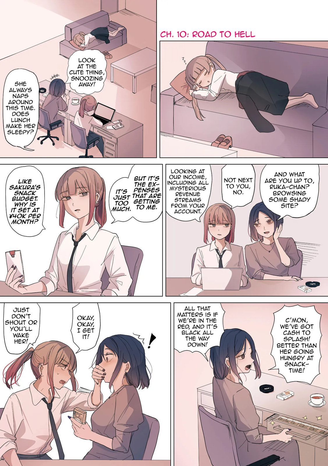 Sakura no Sekai Chapter 10 page 1 - 