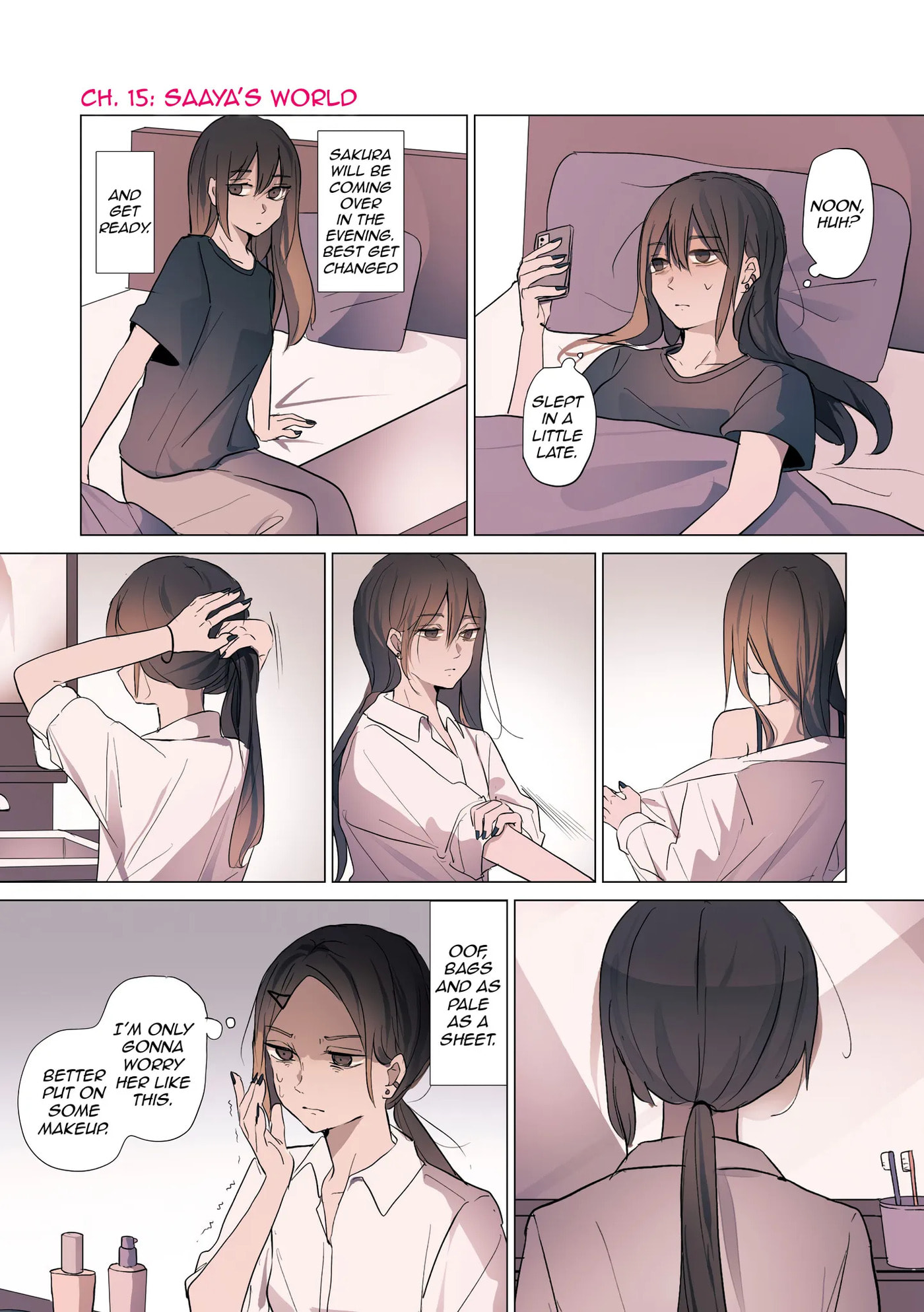 Sakura no Sekai Chapter 15 page 1 - 