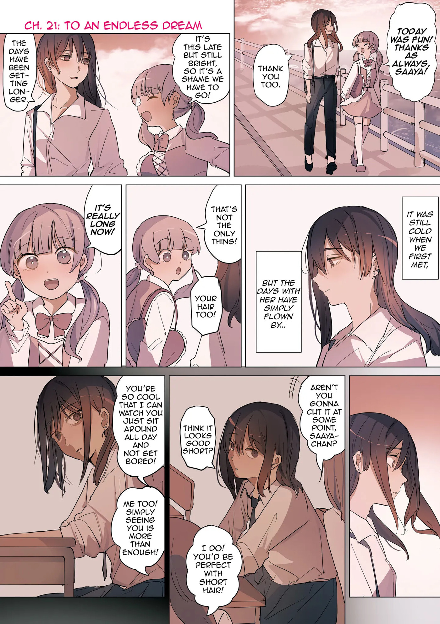 Sakura no Sekai Chapter 21 page 1 - 