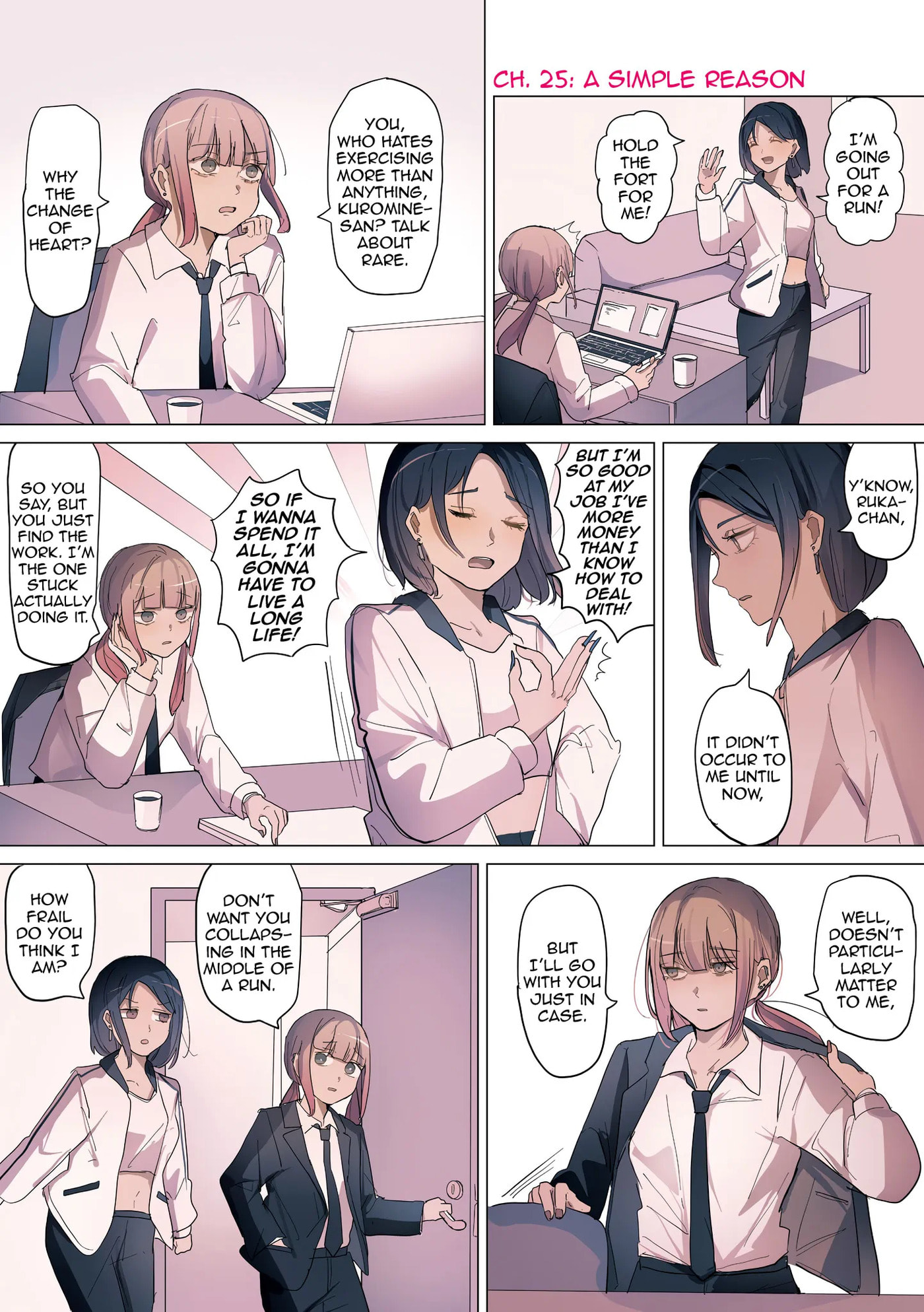 Sakura no Sekai Chapter 25 page 1 - 