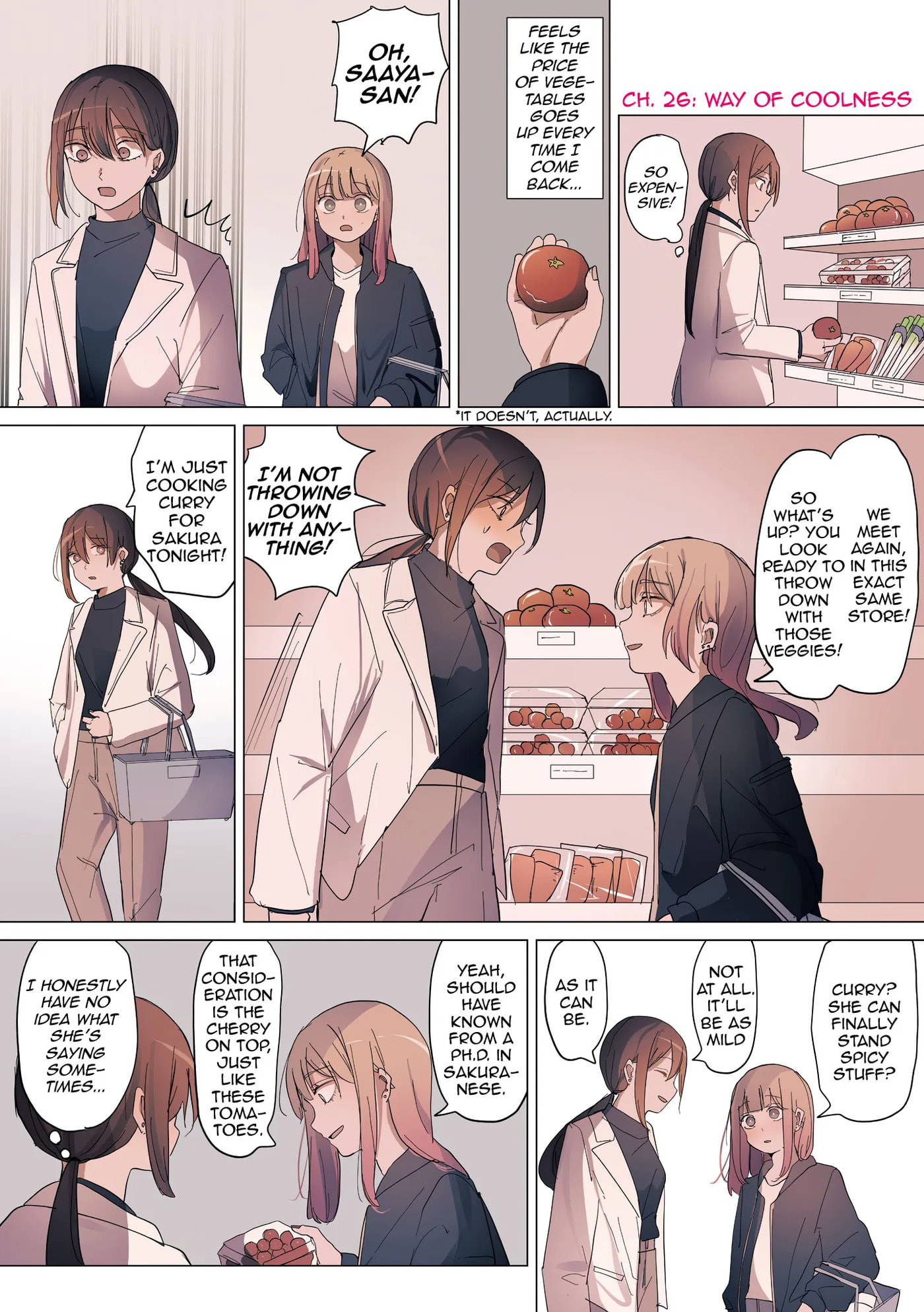 Sakura no Sekai Chapter 26 page 1 - 