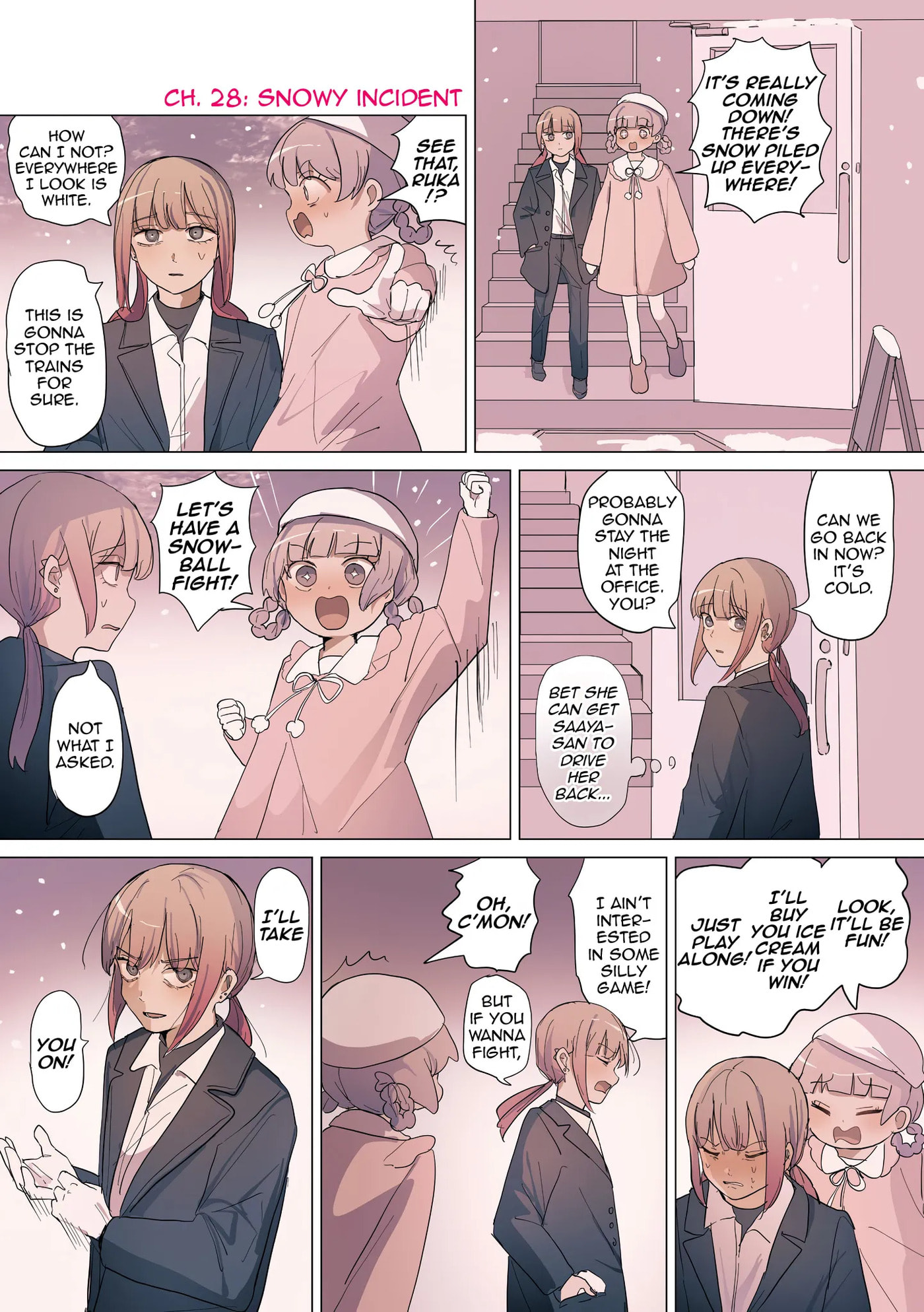 Sakura no Sekai Chapter 28 page 1 - 