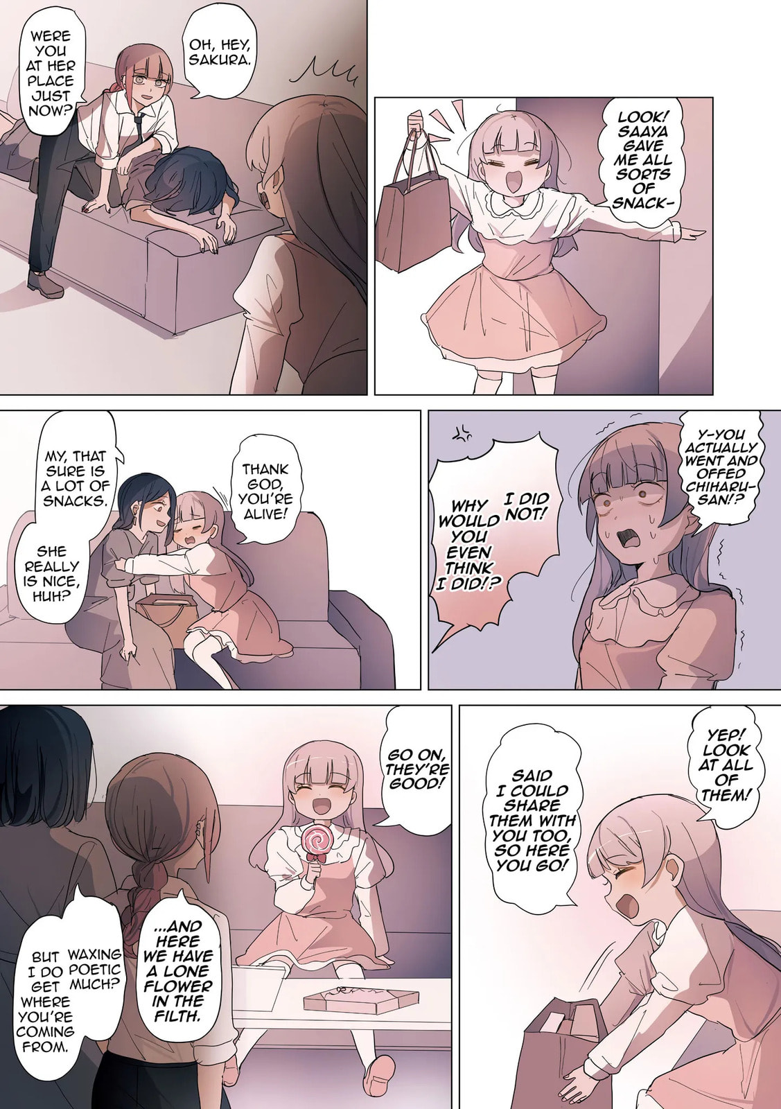 Sakura no Sekai Chapter 8 page 4 - 