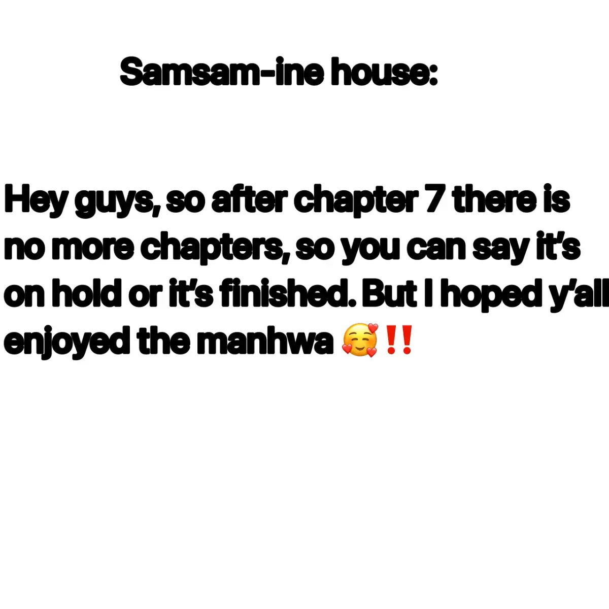 Samsam-ine House Chapter 0.2 page 1 - 