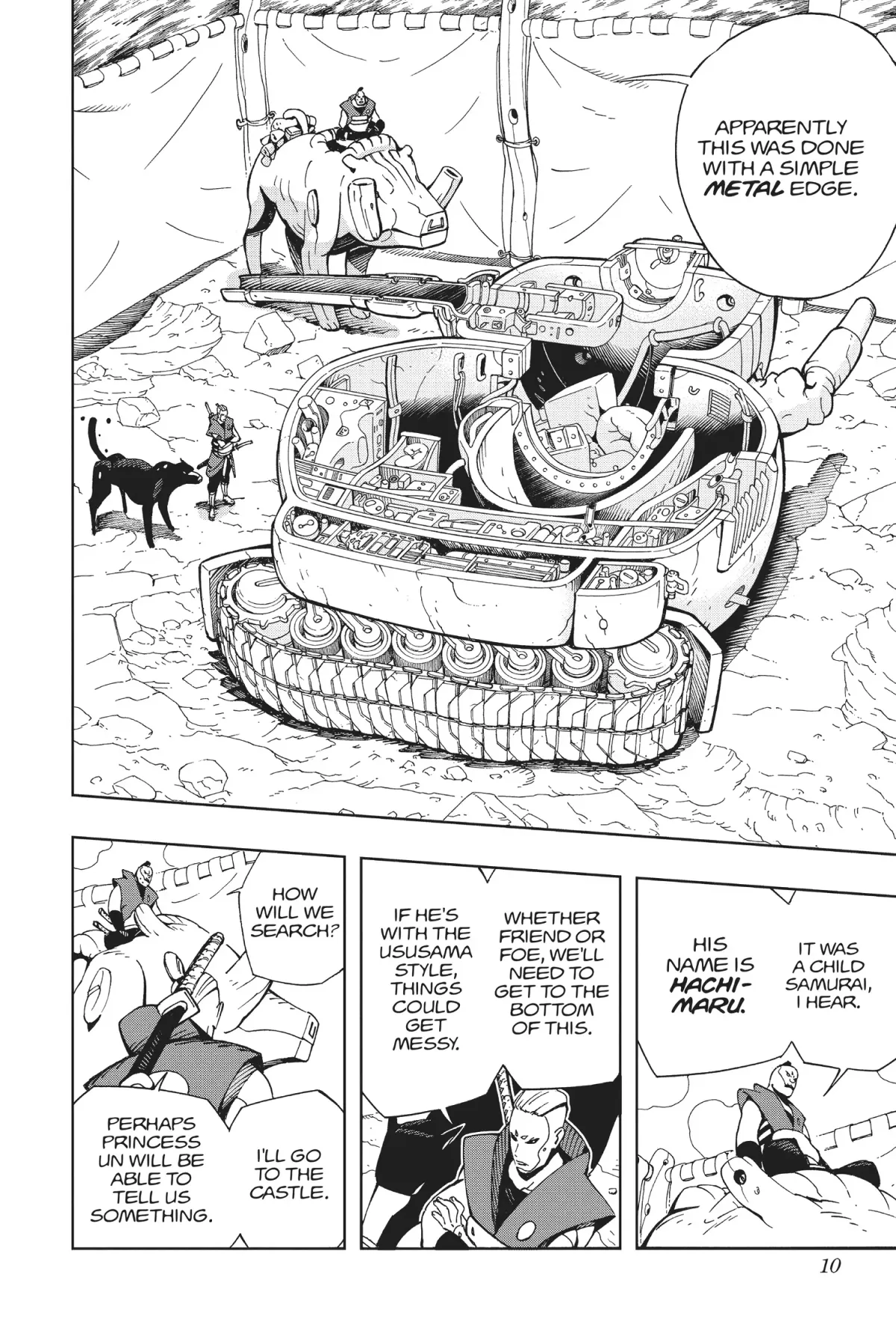 Samurai 8: The Tale Of Hachimaru Chapter 7 page 10 - 