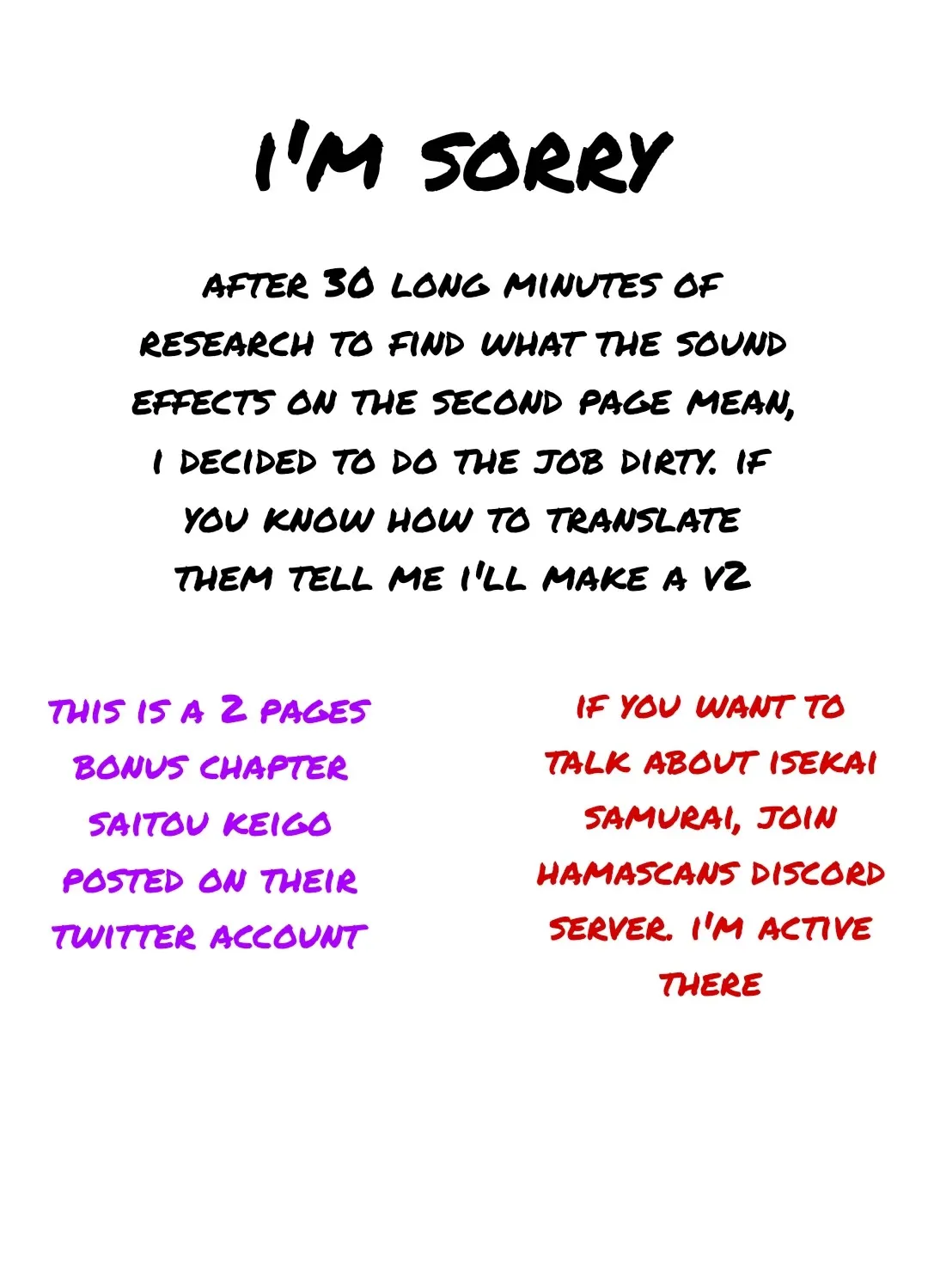 Samurai in Another World Chapter 23.5 page 6 - 