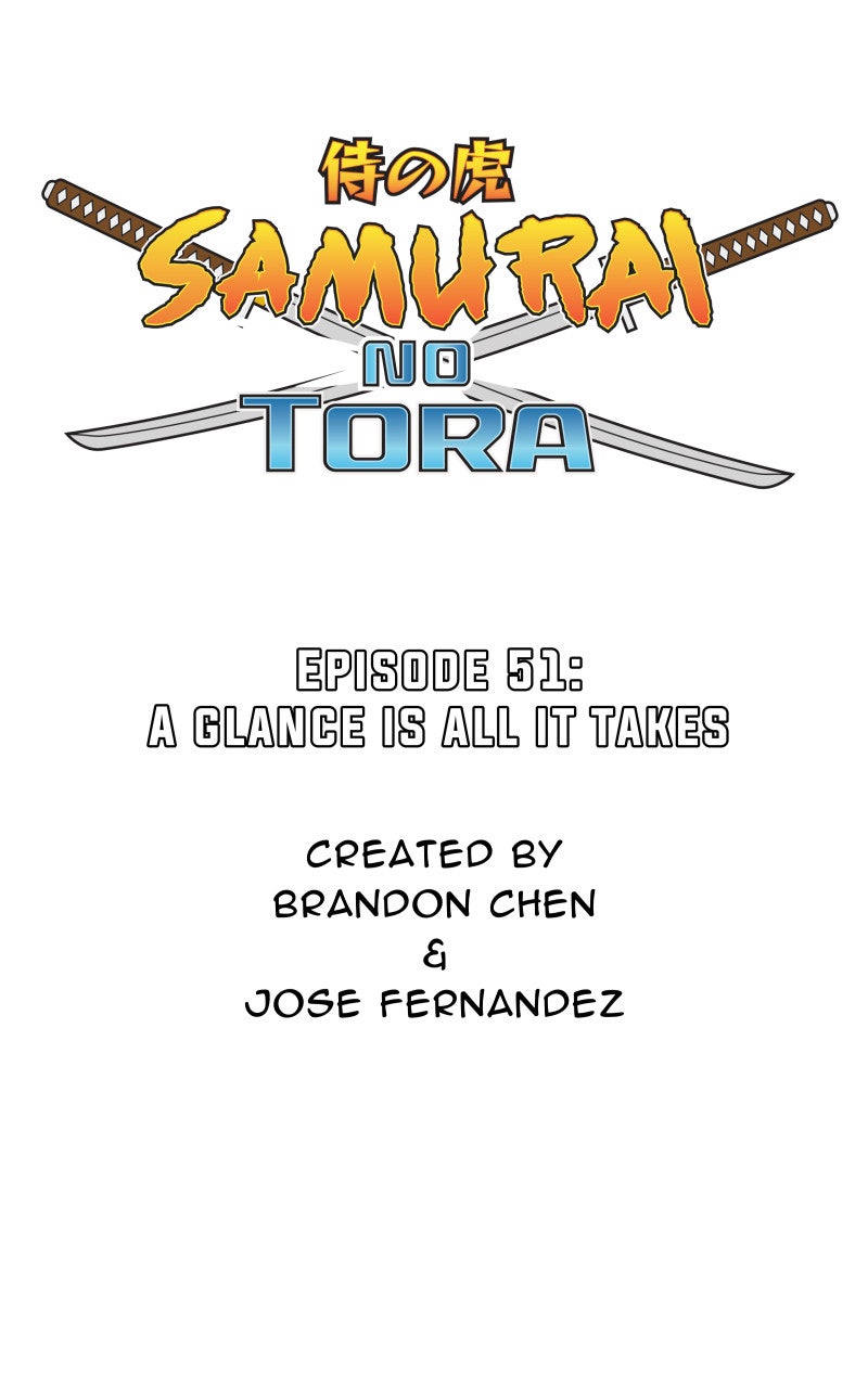 Samurai no Tora (S2) Episode 51: A glance is all it takes page 1 - 
