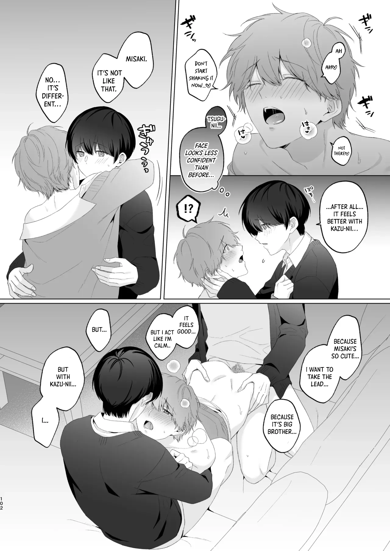 San Kyodai de Nakayoshi Etchi Chinan Ukete Chapter 1 page 102 - 