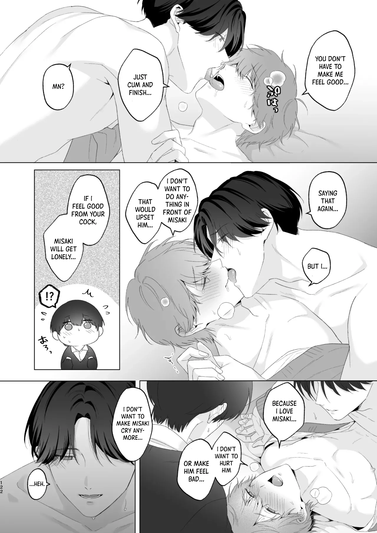 San Kyodai de Nakayoshi Etchi Chinan Ukete Chapter 1 page 122 - 