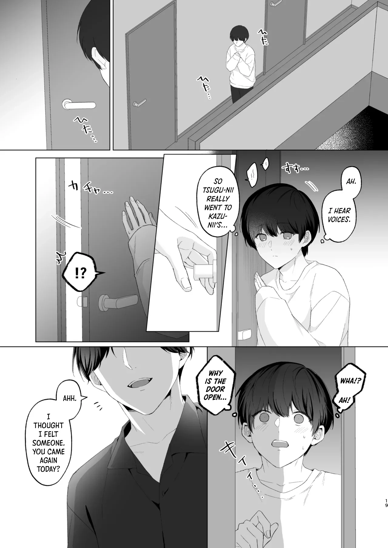 San Kyodai de Nakayoshi Etchi Chinan Ukete Chapter 1 page 19 - 