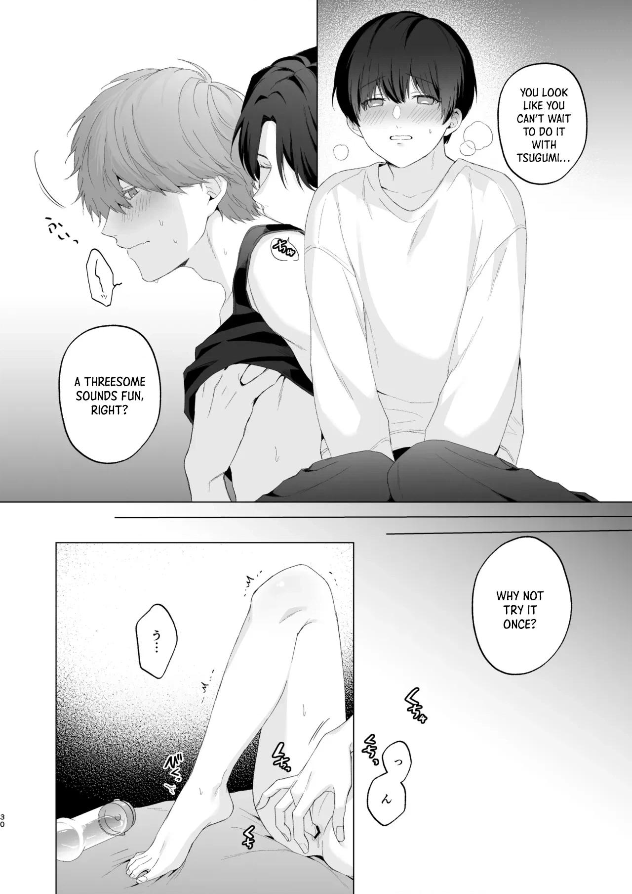 San Kyodai de Nakayoshi Etchi Chinan Ukete Chapter 1 page 30 - 