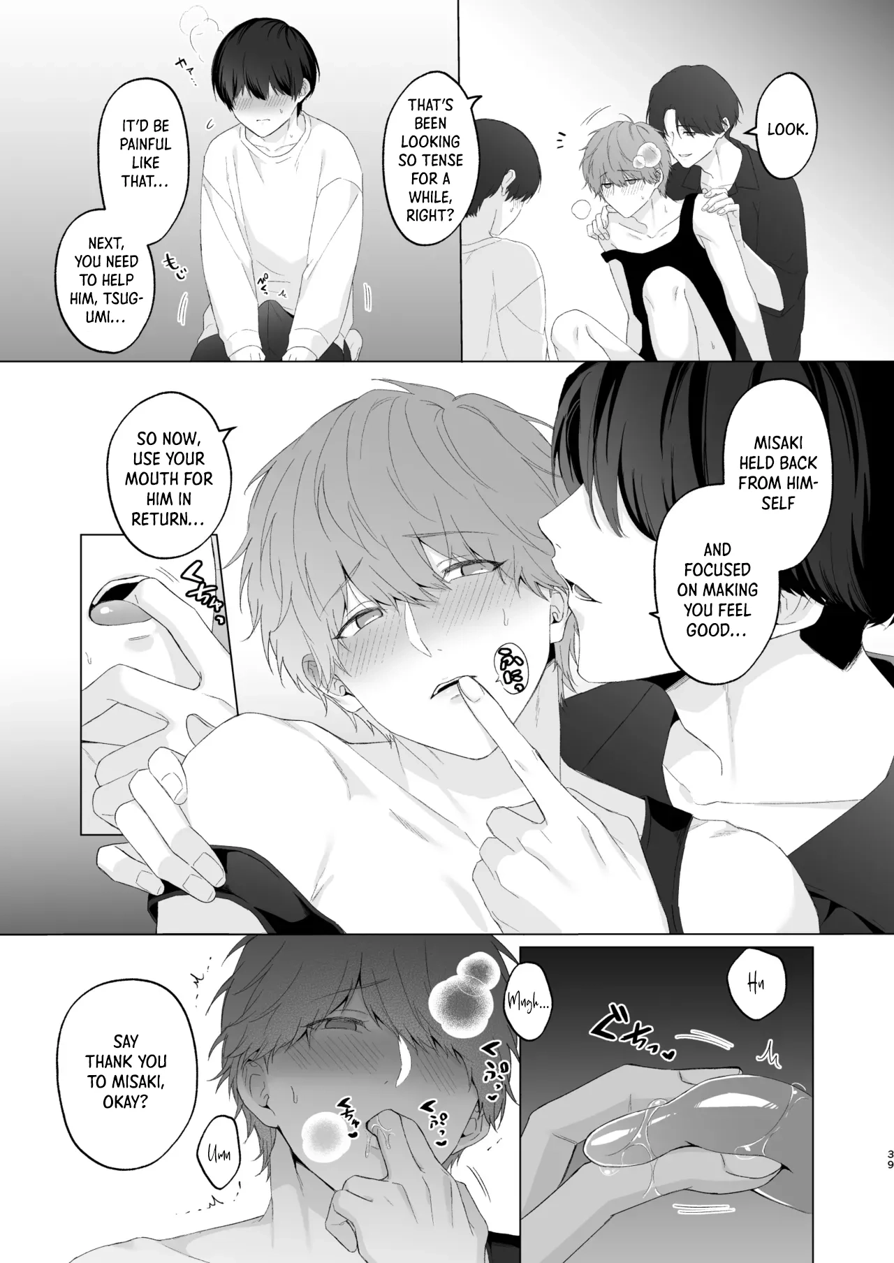 San Kyodai de Nakayoshi Etchi Chinan Ukete Chapter 1 page 39 - 