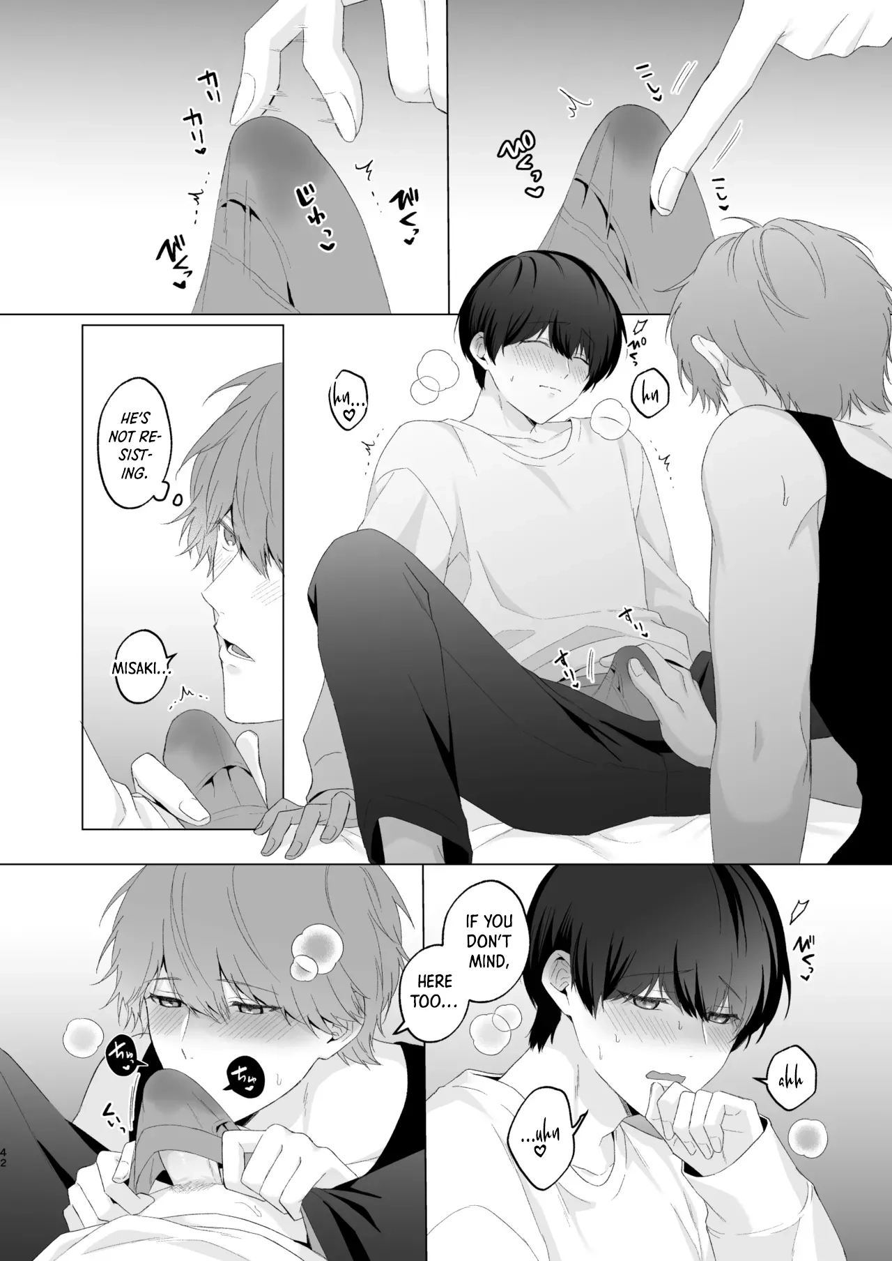 San Kyodai de Nakayoshi Etchi Chinan Ukete Chapter 1 page 42 - 