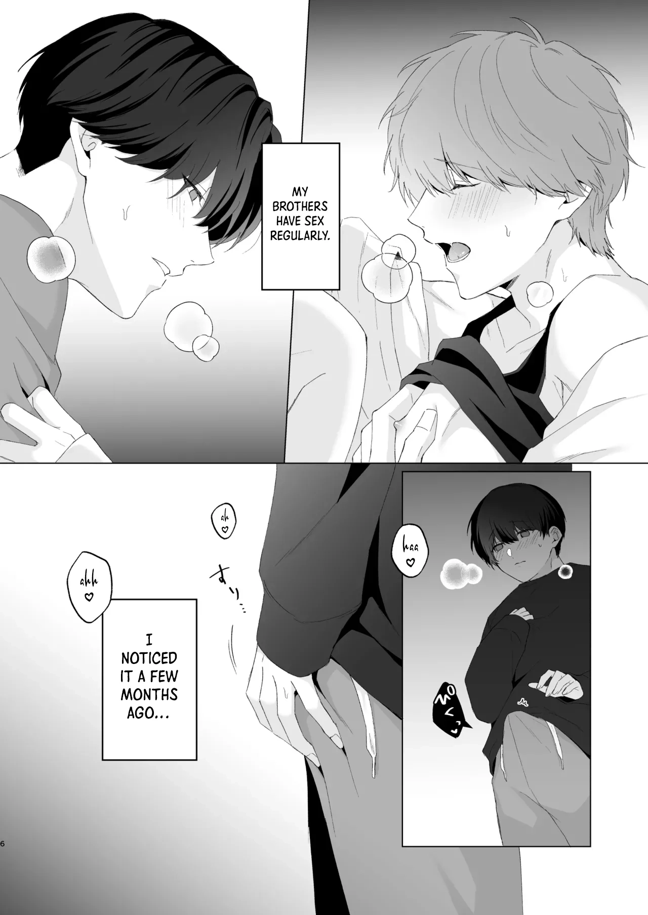 San Kyodai de Nakayoshi Etchi Chinan Ukete Chapter 1 page 6 - 