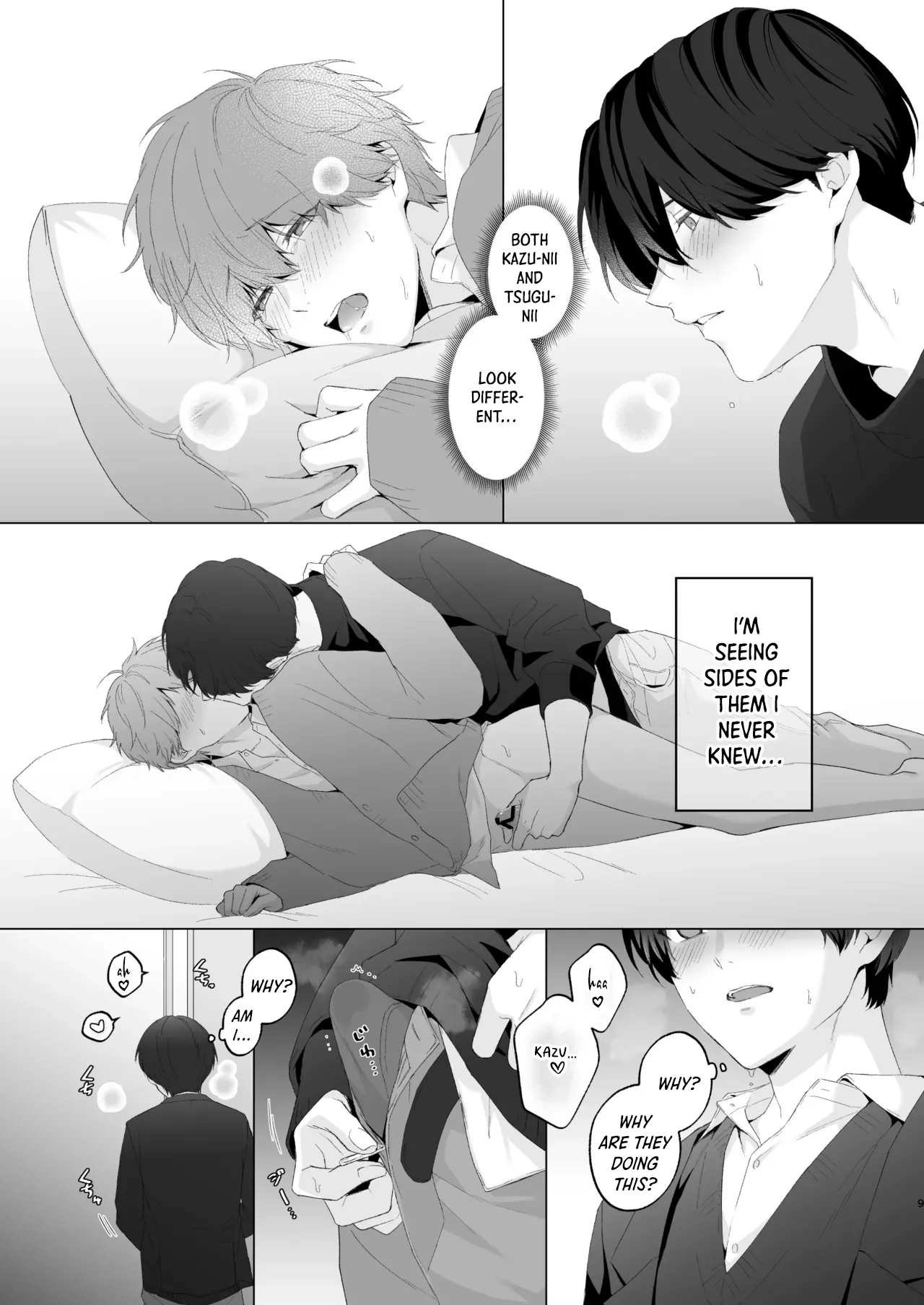 San Kyodai de Nakayoshi Etchi Chinan Ukete Chapter 1 page 9 - 