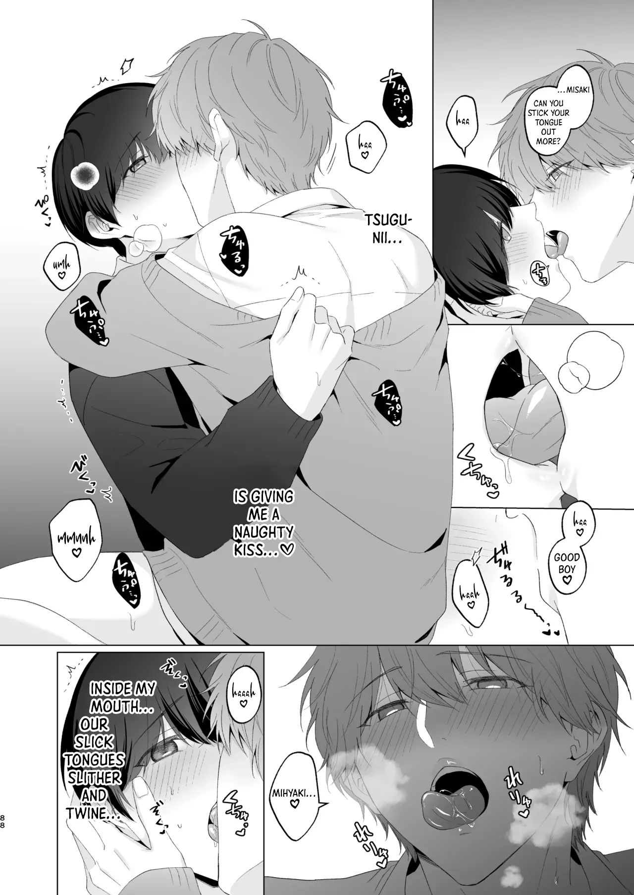 San Kyodai de Nakayoshi Etchi Chinan Ukete Chapter 1 page 88 - 