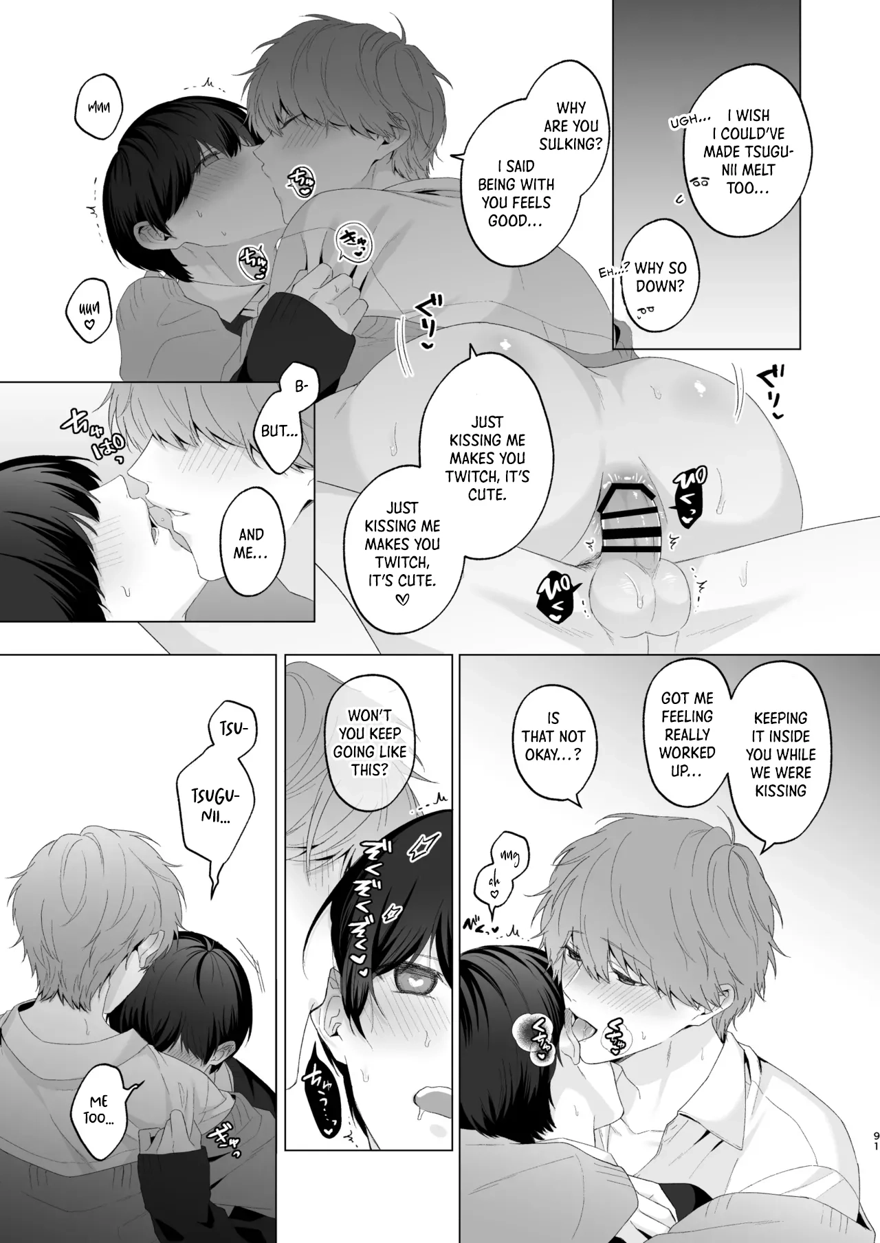 San Kyodai de Nakayoshi Etchi Chinan Ukete Chapter 1 page 91 - 