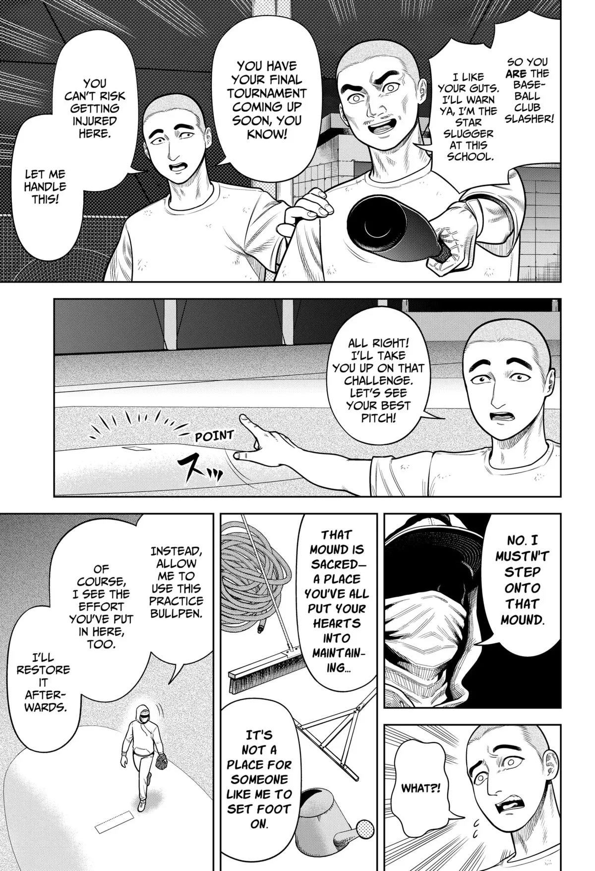 San-kyuu Pitch Chapter 1 page 3 - 
