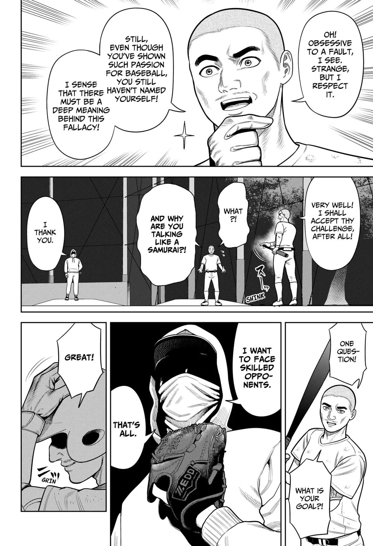 San-kyuu Pitch Chapter 1 page 4 - 