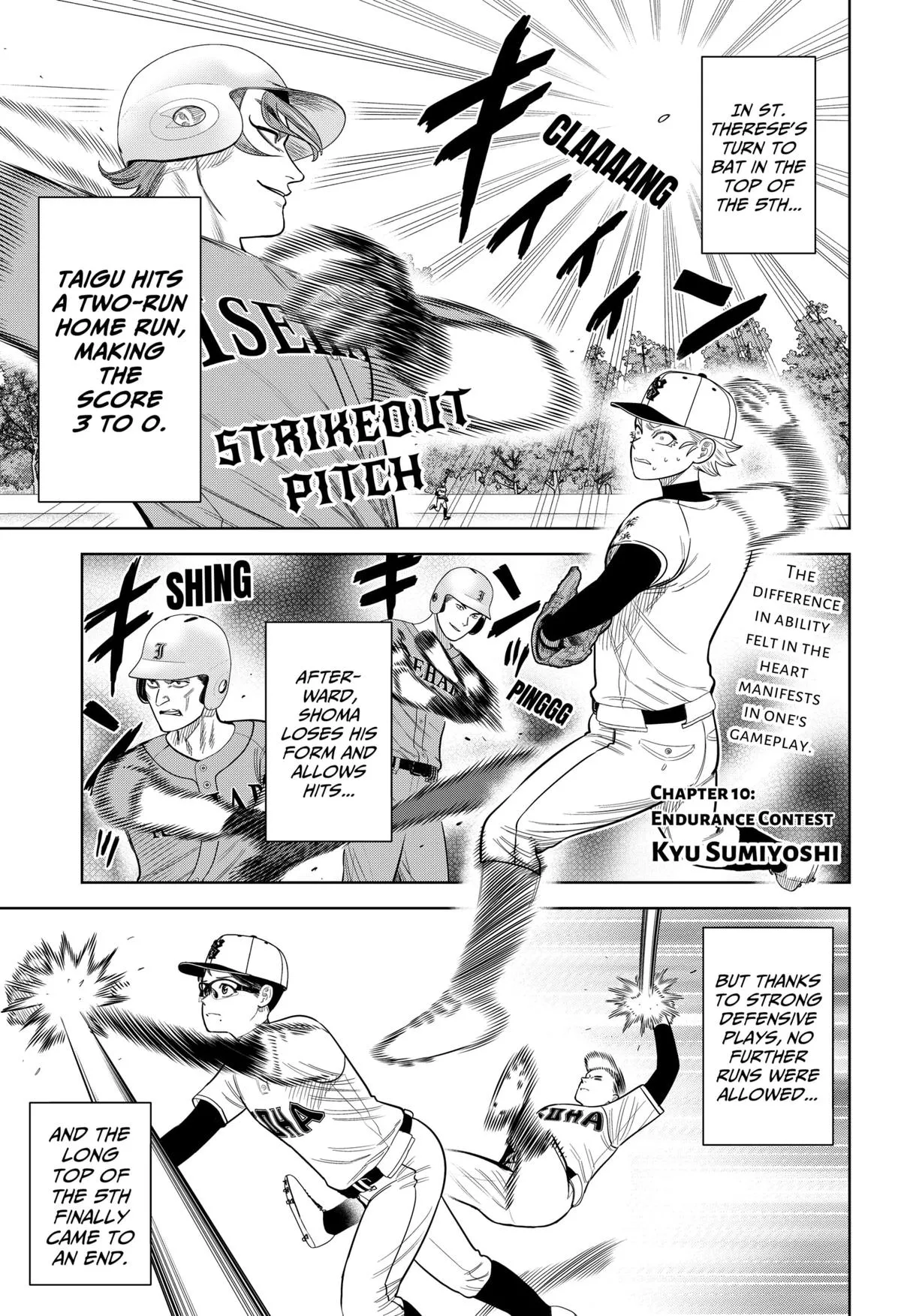 San-kyuu Pitch Chapter 10 page 1 - 