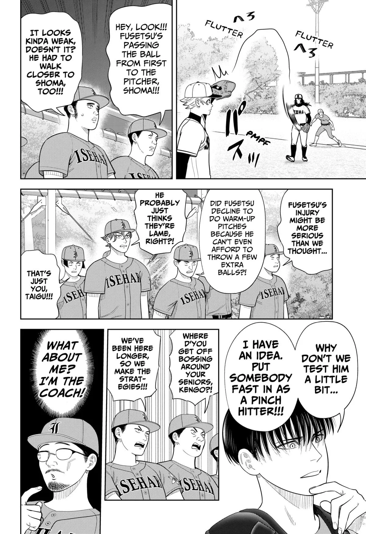 San-kyuu Pitch Chapter 17 page 4 - 
