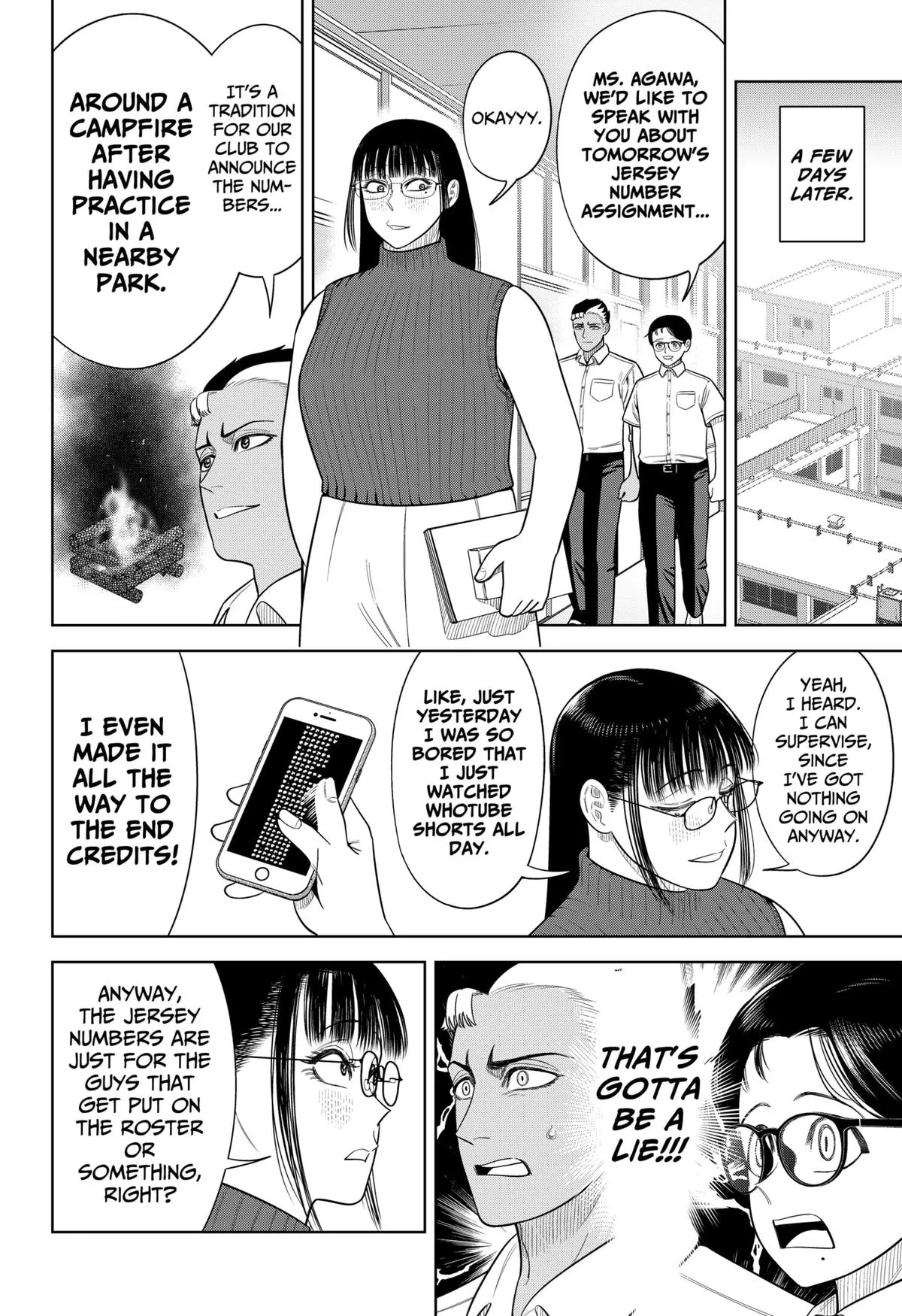 San-kyuu Pitch Chapter 19 page 16 - 