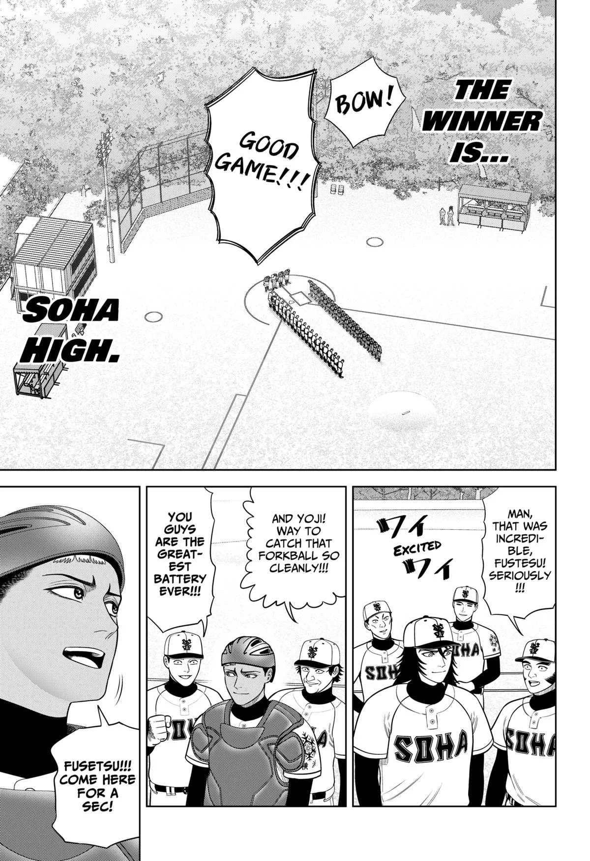 San-kyuu Pitch Chapter 19 page 3 - 